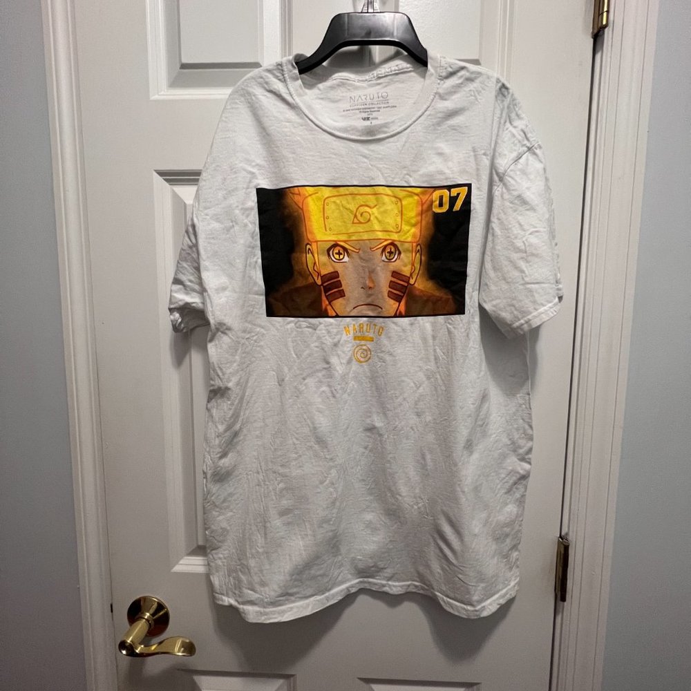 Naruto Shippuden Collection size large tee shirt 100% cotton